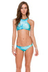 Luli Fama Gorgeous Chaos Glam High Neck Reversible Top